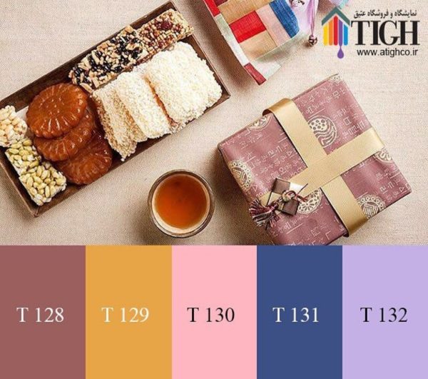 رنگ کامپیوتری کد T128-T129-T130-T131-T132