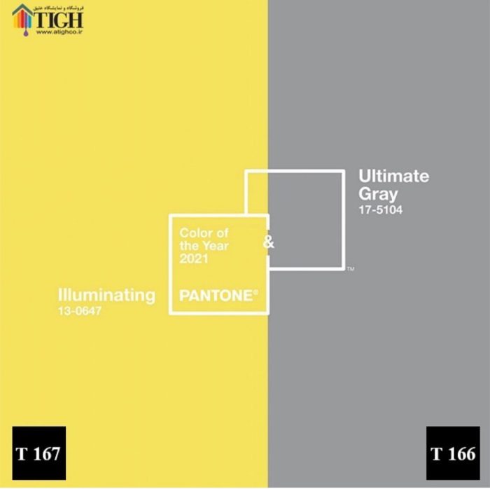 رنگ کامپیوتری کد T167-T166