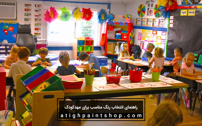چه رنگی برای فضای مهدکودک مناسب است؟