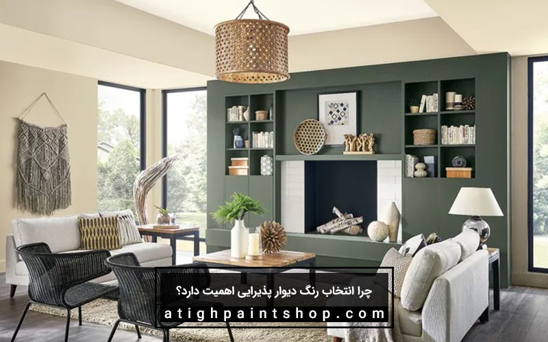 اهمیت انتخاب رنگ در پذیرایی