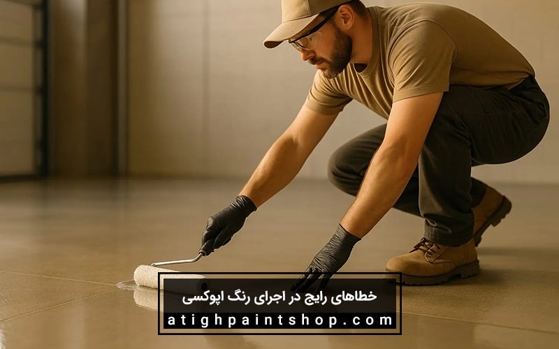 خطاهای رایج در اجرای رنگ اپوکسی