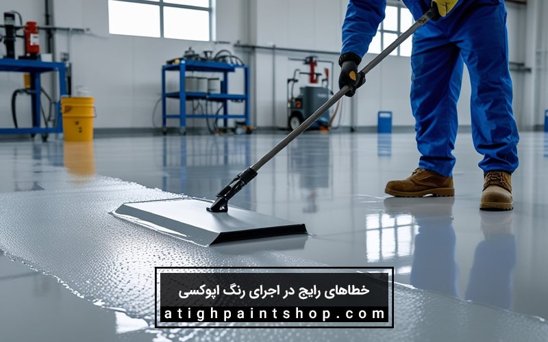 آنچه باید از اجرای رنگ اپوکسی بدانید