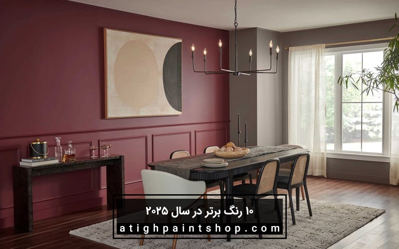 بنفش تیره بورگاندی