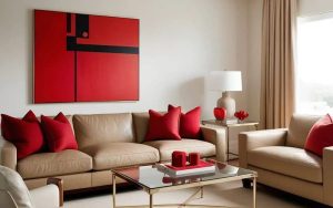 هارمونی رنگ قرمز